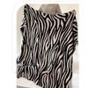 Zebra Print Blanket Cozy Comfort Knitted Bedspread Soft Sweet Home Decorative Throw For Sofa Bedding Warm House Decorating