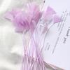 50Pcs18 Color Feather Decoration Diy Handmade Materials Small Butterfly Color Feather Decoration Headgear Clothing Accessories