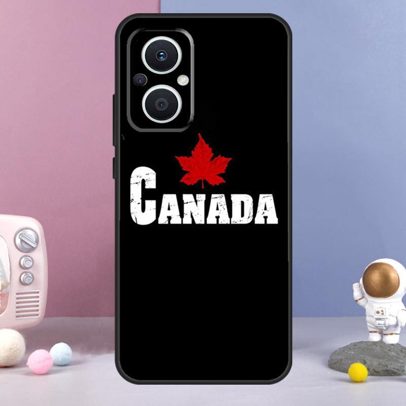 Canada Canadian Flag Funda For OPPO Reno 12 F 11F 13F 14F 10 11 13 14 Pro 7 8 Lite OPPO Find X9 X6 X5 X8 Pro Case