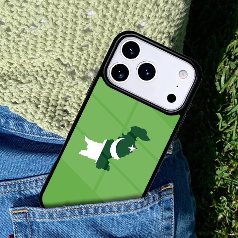 Pakistan Flag mobile phone case Compatible with IPhone 17 16 15 14 13 12 11Pro Max 17 Air cover