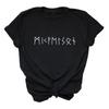 Mikaelson Signature T Shirt Frauen Sommer Rundhals Kurzarm The Vampire Diaries Frau Print T-shirt Harajuku T-shirts Unisex