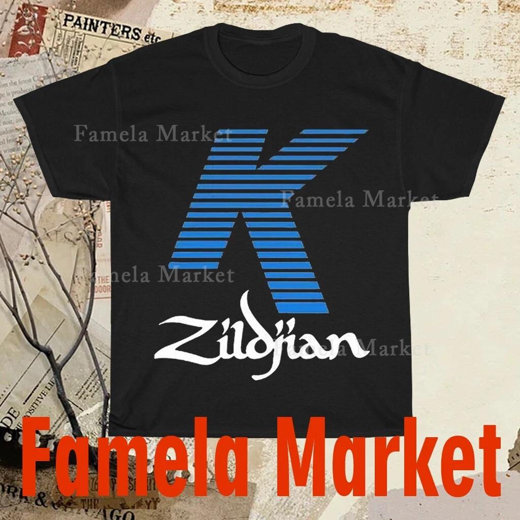 Zildjian K Percussion 2 Logo TEE T-Shirt Funny American Size S to 5XL T-Shirt XL