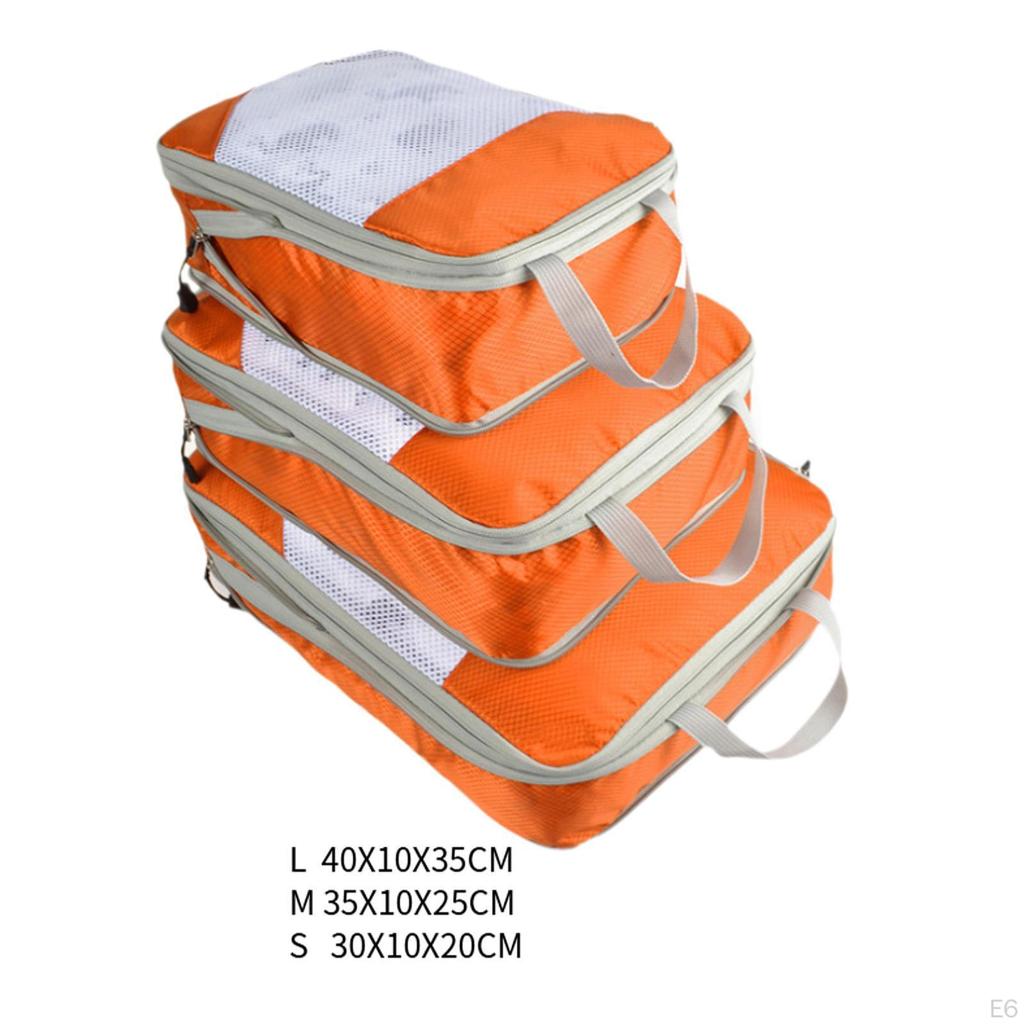 3 Compression Packing Organizers for Daily Travel Needs