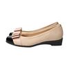 Bridget Birkin Women's Ribbon Walking Pumps, Beige, Size 24.5cm, 535206