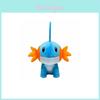 Cute And Cuddly Pokemon Mudkip Plush Toy With Premium Soft Fluff Fabric 7"/18cm