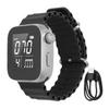 Vbestlife Wearable Metronome Watch Vibrating for Musicians Instruments Drums Guitar Piano Sports Running Fitness Black