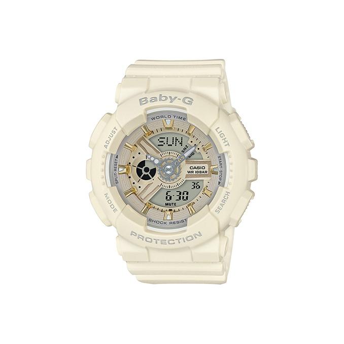 Женские часы CASIO BABY-G Золотистые BA-110GA-7A2PRD Random Watch Box
