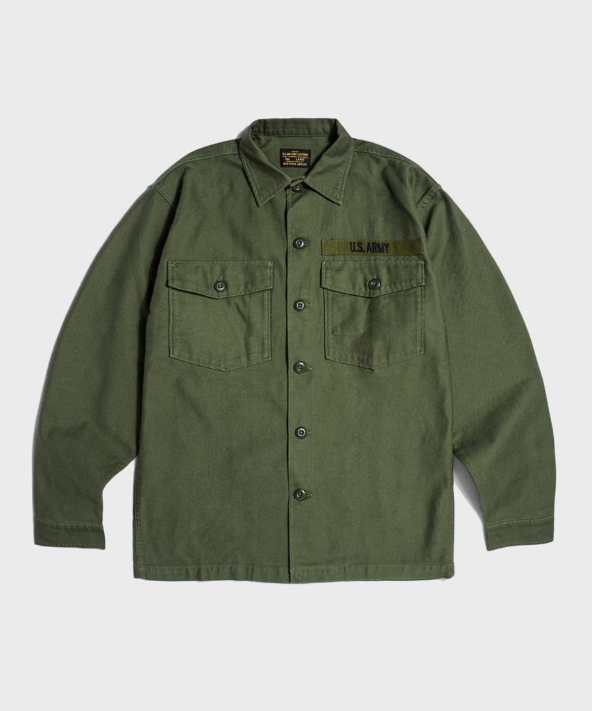 Bronson Vietnam War Us Army Og-107 Fatigue Utility Shirt