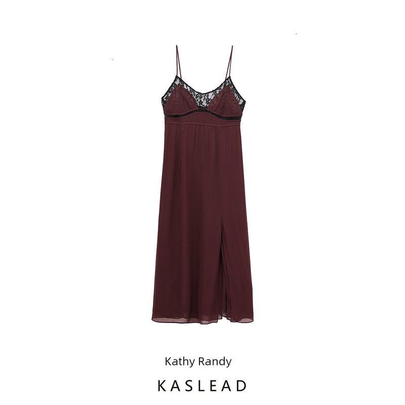 Kaslead New Arrival Women's Clothing Fashion Style Lace Decoration Intimates Style Dress 4786292