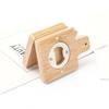 1Pc Stainless Steel Beer Bottle Opener Bamboo Magnetic Refrigerator Sticker Logo Promotion   Magnetic Design Red Wine