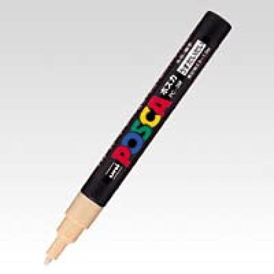 

Mitsubishi Pencil Posca Fine Point Round Light Set of 2 Lead, Orange, PC-3M.54,