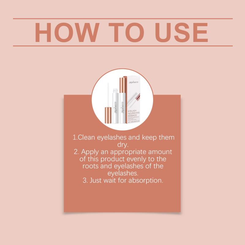 

Eyelash Nourishing Serum Gentle Daily Care For Beautiful Naturally Long-lasting Lashes Apply Mascara Smoothly one size