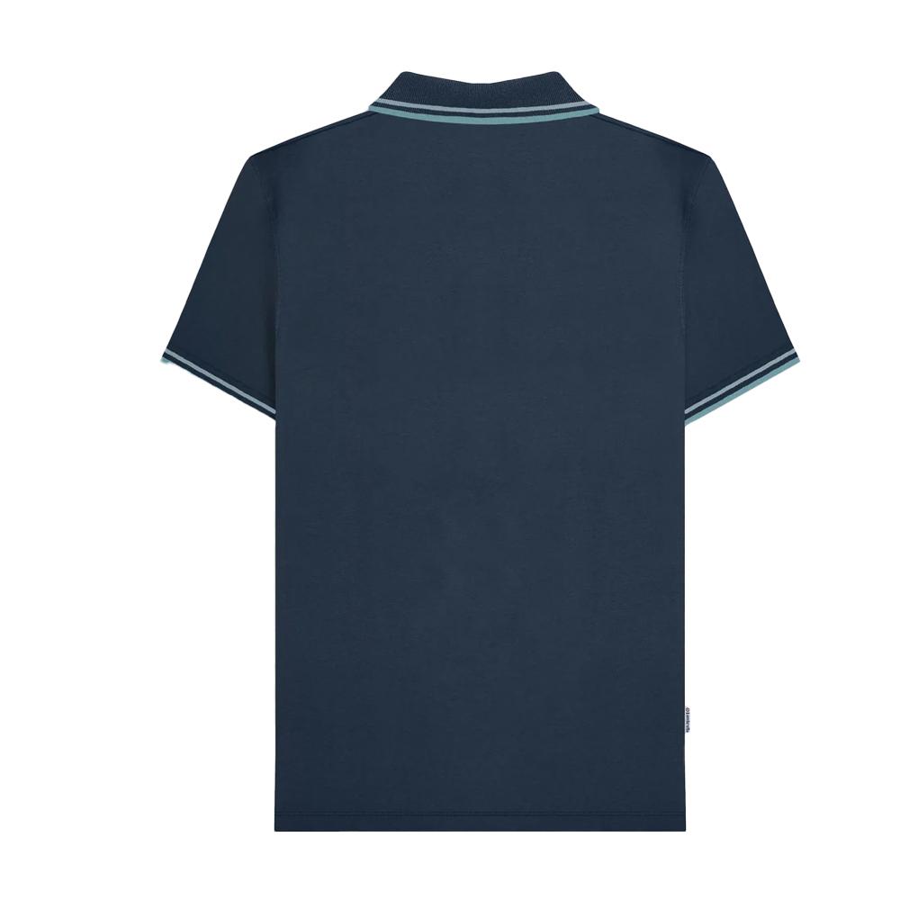 LAMBRETTA Erkek SS24 Houndstooth Polo Gömlek