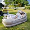 He Dawu Portable Inflatable Lounger with Electric Pump