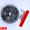 Cooling Radiator Fan Cover for Honda NS125LA Motorcycle Rotating Design to Promote Air Circulation and Engine Ventilation