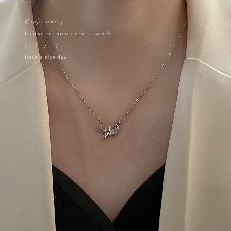 2023 Double-Layer Retro Pearl Necklace for Women - Luxury High-End Design Clavicle Chain