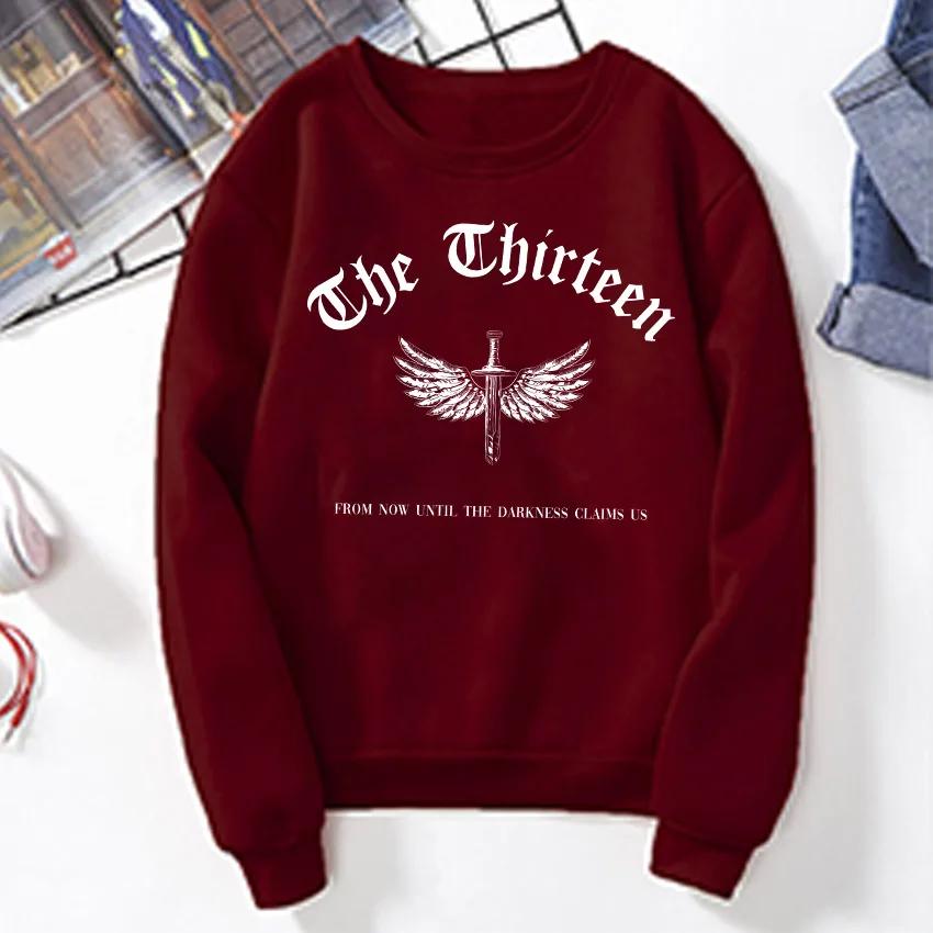 Vintage Throne of Glass Acotar Sweatshrit Night Court SJM The Thirteen Hoodie Court of Dreams Blackbeak Coven Rhysand Sweatshirt