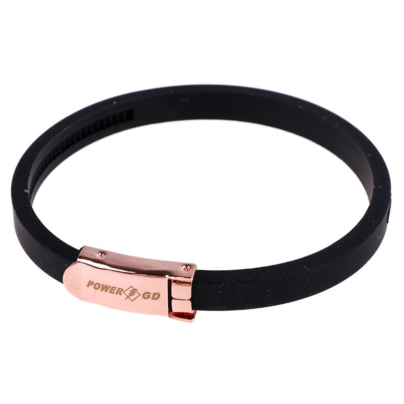 Anti Static Wrist Strap, Silicone Wireless Antistatic Wrist Strap Improve Sleep, Waterproof And Anti-Static Silicone Sports Bracelet For Men And Women (Black) (Black