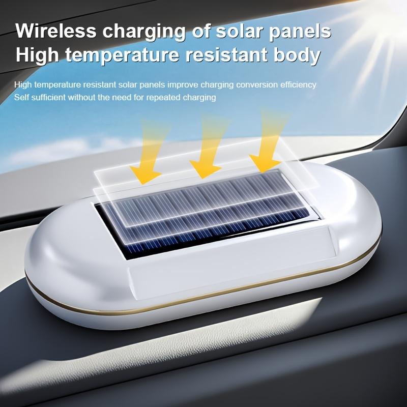 Solar Powered Car Air Purifier with Automatic Operation Parking Start Solar Charging Long Battery Life