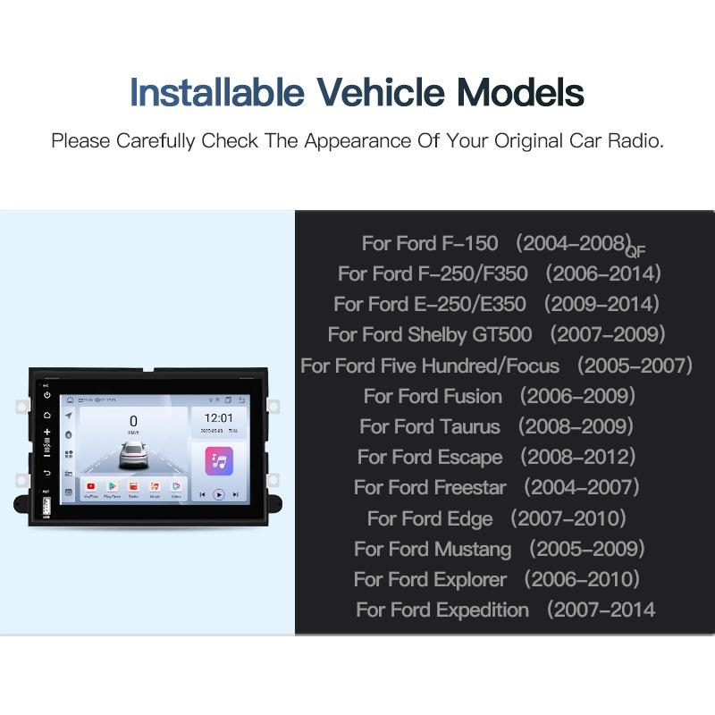 Ford Kuga Reversing Camera & Big Screen Navigation CarPlay System