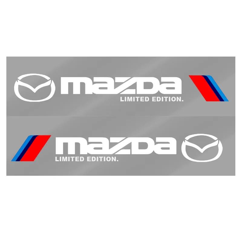 

car stickers Car Side Door Sticker Badge Decal Decoration for Mazda 3 CX3 CX4 CX5 CX7 CX8 CX9 CX30 RX7 Atenza Axela Accessories білий