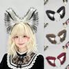 Realistisches Fuchs-Ohren-Stirnband Kunstpelz Flauschiges Haarband Neue Tierohren-Kopfbedeckung Party-Requisiten