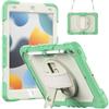IPad 9th 10.2 Case 7/8th Gen Cover Camo SiliconePC Shockproof Sleeve With Wrist Strap