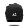 Solid Color Thin Plus Velvet Beanies Winter Hat Men Women Cap Casual Double Deck Spring Autumn With Hyundai Logo Windproof Hat