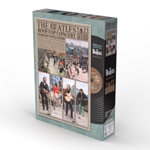 APPLEONE Puzzle 1000-923 The Beatles Rooftop Concert, 1000 Teile, Hergestellt in Japan, 75 x 50 cm