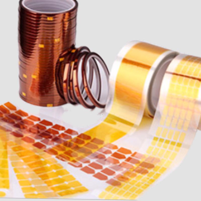 Pi Gold Finger High-Temperature Polyimide Insulation Tape - No Residue, Tea Color