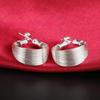 Orecchini gioiello placcati argento, orecchini alla moda a più fili in argento S925