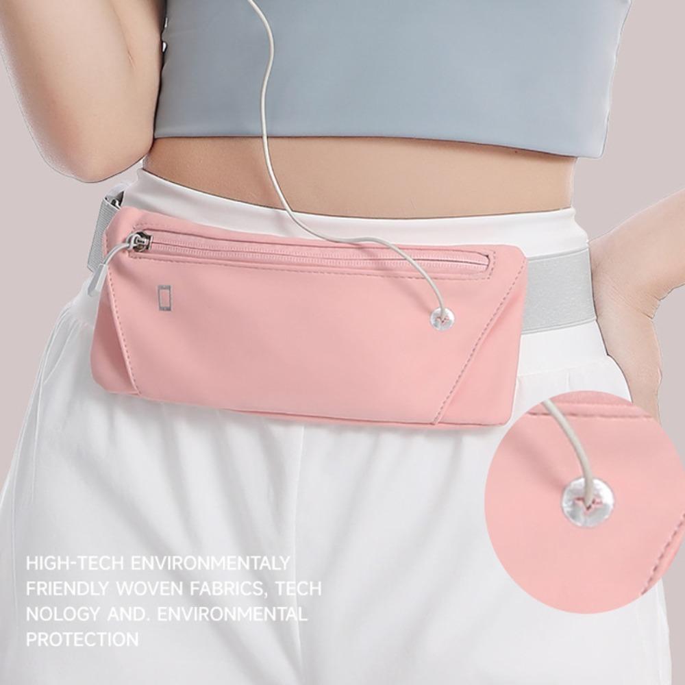 

Close Fitting Sport Mobile Waist Bag High Elastic Sports Phone Bag Outdoor Riding фіолетовий