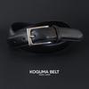 [KOGUMA GÜRTEL] Herren Gürtel - Stilvoller Business Casual Gürtel - Echtes Leder - Rindsleder - Business - Gentleman - Elegant - 30mm Breite (3cm