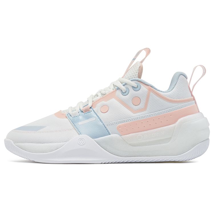 

Rigorers Ice Cream Outdoor Shock Absorbing Non-Slip Waterproof Low-Top Basketball Shoes Men sneaker White Pink Z122160110-2 46