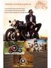 Waterproof Dual-Recording 720P HD Motorcycle Dash Cam with Front & Rear Cameras