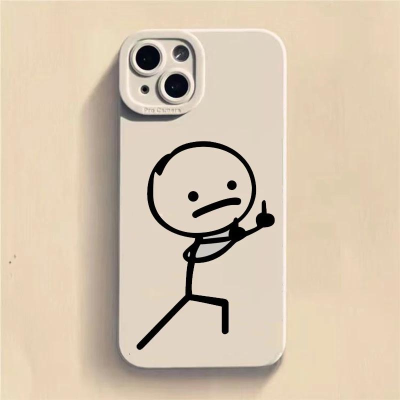Cute Cartoon Matchman Silicone Case For Samsung S23 S22 Ultra Plus S21 FE NOTE 20 Galaxy A73 A54 A13 A33 A53 A32 A52S Soft Cover