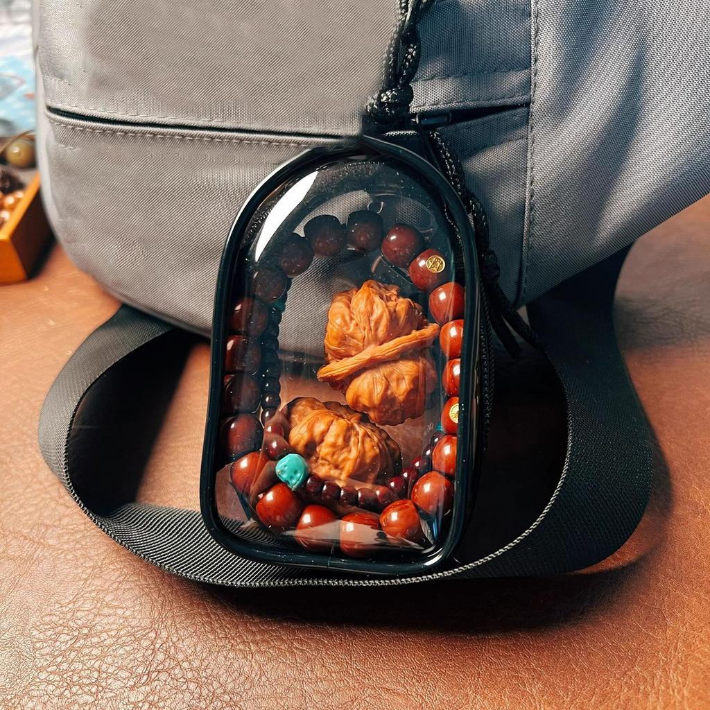 Clear Zipper Storage Bags Charging Cable Bags with Zipper Portable Dust-Proof Storage Bag for Bracelets and Data Cables