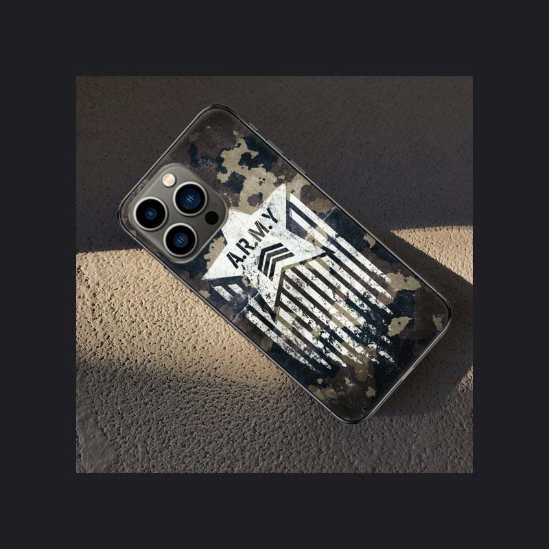 Camouflage Farbe Handyhülle Für Apple Iphone 16 15 Plus Weich 13 12 Mini Hülle 11 14 Pro Max Capa X XS XR 8 7 Schale Coque Silikon