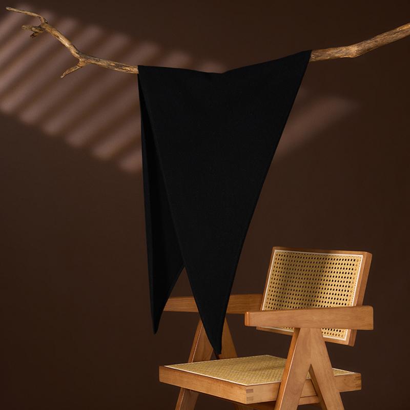 

High Quality Large Triangle Shawl Scarf 35 Cashmere Wool Women Knitted Acc Cape Casual Soft Warm Cashmere Wraps Cappa Cozy One Size