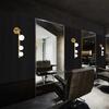 AZ White Glass Ball Wall Lights For Living Room Coffee Shop Bedroom Gold Black Pearl Wall sconce bathroom Mirror light
