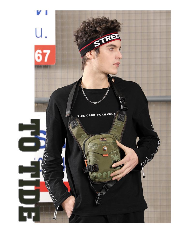 Men's Multifunctional Outdoor Cycling Leg & Chest Bag