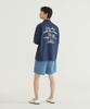 COVERNAT Regular Fatigue Short Denim Shorts White