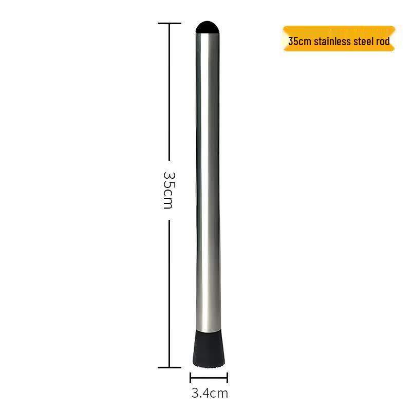 Stainless Steel Cocktail Muddler & Ice Crusher Set