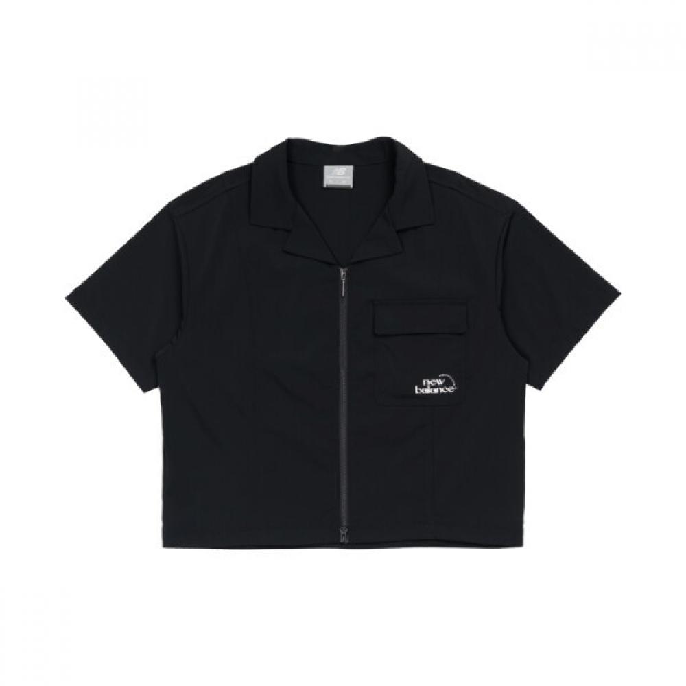 

New Balance Women Frozen Woven Stretch Short Sleeve Jacket M(90)