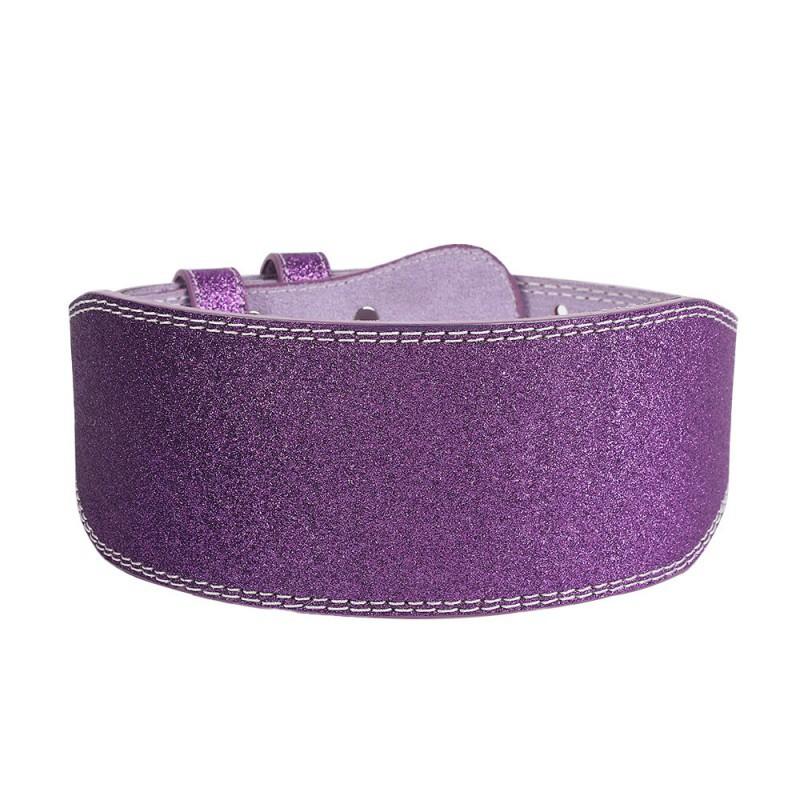 Squat Fitness Body Training Waist Belt Sports Support Hard-drawn Press Protection Special Protective Gear purple