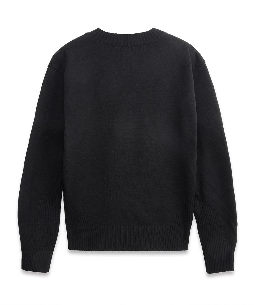 DOFFJASON Reverb V-Neck Knit Black