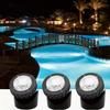 Dual Waterproof Solar Pond Spotlights Auto On/Off Solar Spot Light Solar Lights  Lawn Lighting