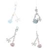 Shell Bowknot Bead Keychain Pendant Hanging Decoration Bag Backpack Bag Charm