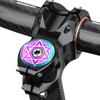 Titanium Headset Stem Top Cap Bicycle Headset Top Cover W/ Bolt M6 Steerer Fork Tube Headset Cap Cover MTB Headset Top Cap