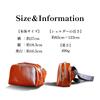 Body Genuine Leather Shoulder 5 Casual Large Crossbody iPad Mini Compatible [Targeo] Bag, Bag, Liter, Bag, Men's, Women's, Functional, Capacity, Bag,